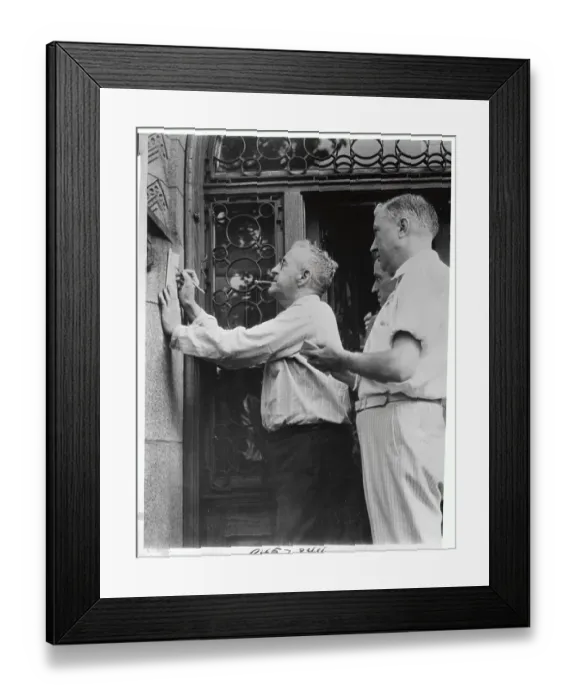 Framed Print : Warden William Mills Drawing Plan of Cell Block Framed Print : Warden William Mills Drawing Plan of Cell Block