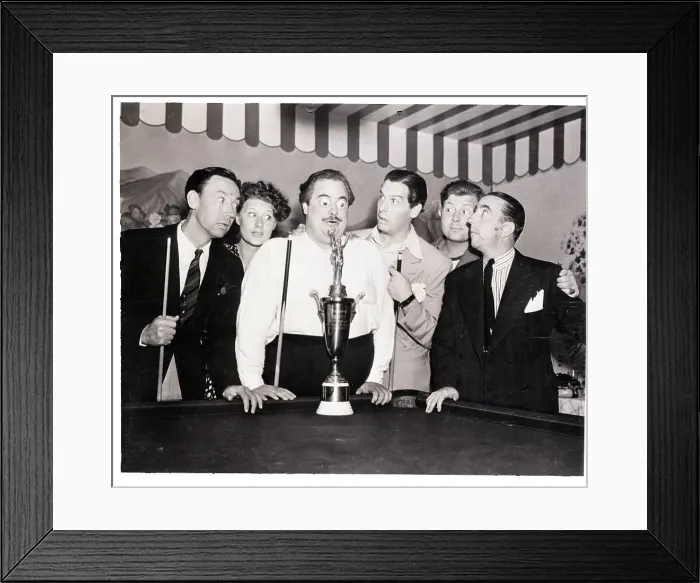 Framed Print : Entertainers at Pocket Billiards Tourny Framed Print : Entertainers at Pocket Billiards Tourny