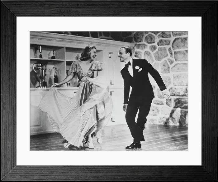 Framed Print : Rogers and Astaire in Carefree Framed Print : Rogers and Astaire in Carefree