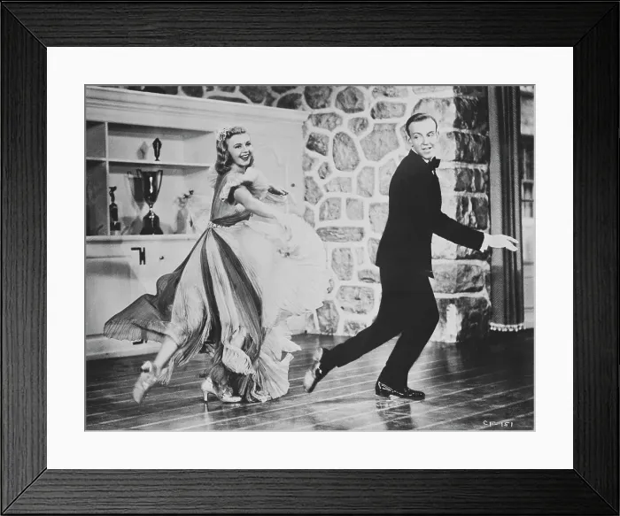 Framed Print : Rogers and Astaire in Carefree Framed Print : Rogers and Astaire in Carefree