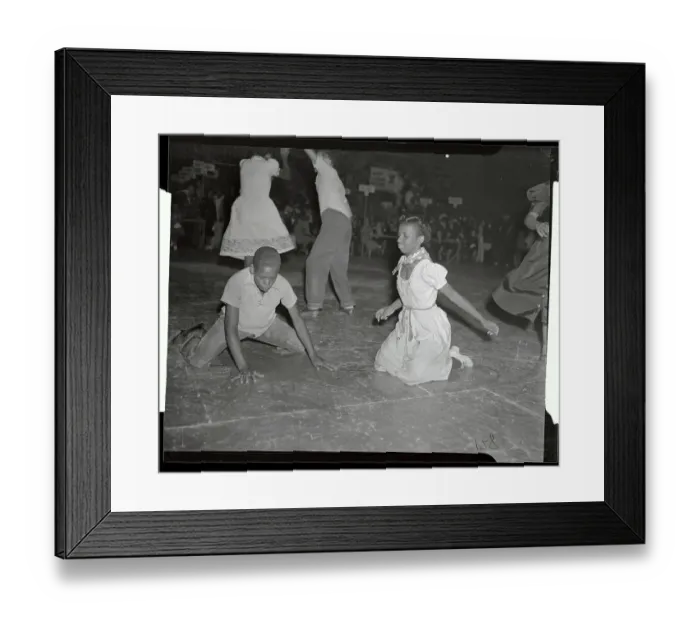 Framed Print : Swing Dancing Contest Framed Print : Swing Dancing Contest