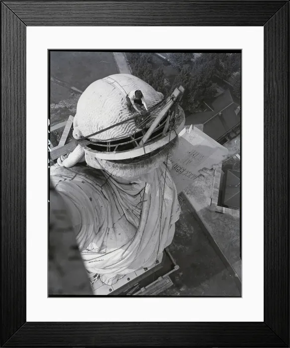 Framed Print : Statue Of Liberty De-Spiked Framed Print : Statue Of Liberty De-Spiked