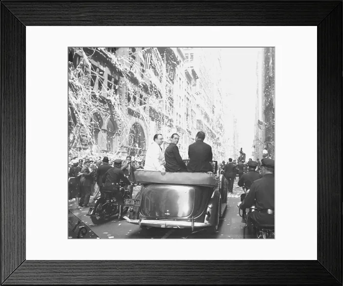 Framed Print : Howard Hughes Looking Back From Car Framed Print : Howard Hughes Looking Back From Car