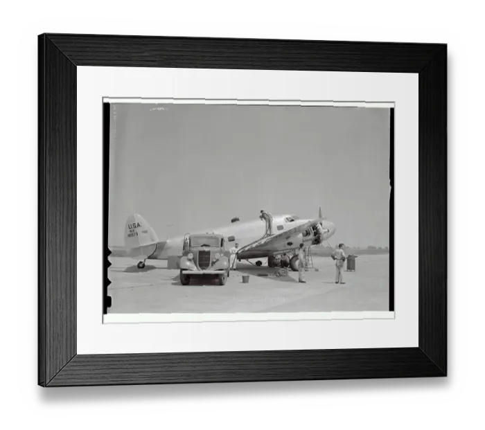 Framed Print : Howard Hughes Transatlantic Plane Framed Print : Howard Hughes Transatlantic Plane