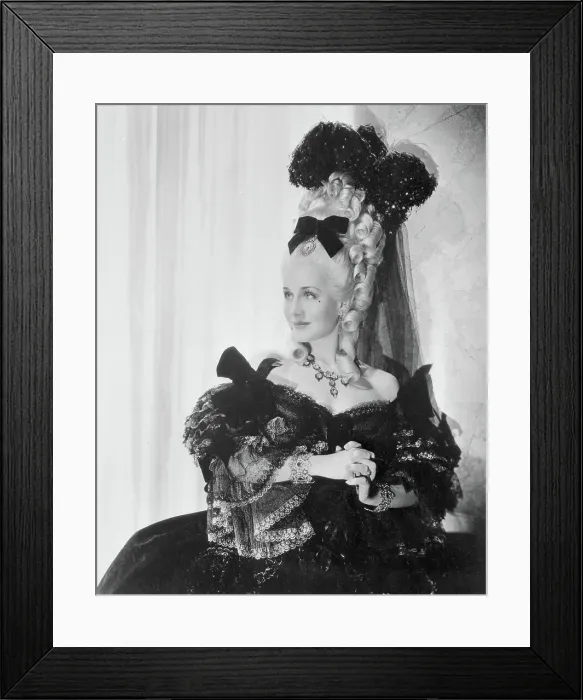 Framed Print : Portrait of Norma Shearer Dressed as Marie Antoinette Framed Print : Portrait of Norma Shearer Dressed as Marie Antoinette