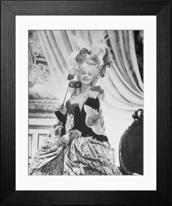 Framed Print : Norma Shearer Dressed as Marie Antoinette Framed Print : Norma Shearer Dressed as Marie Antoinette