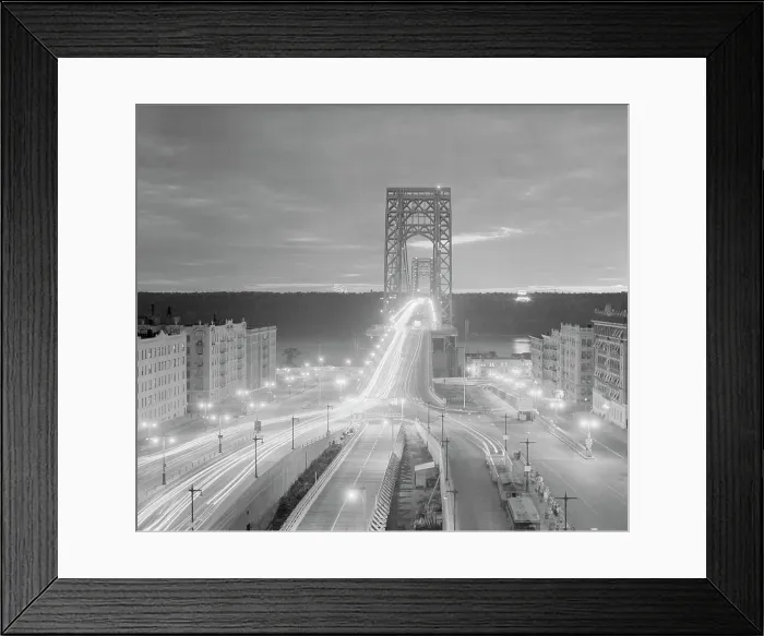 Framed Print : Shot of the George Washington Bridge Framed Print : Shot of the George Washington Bridge