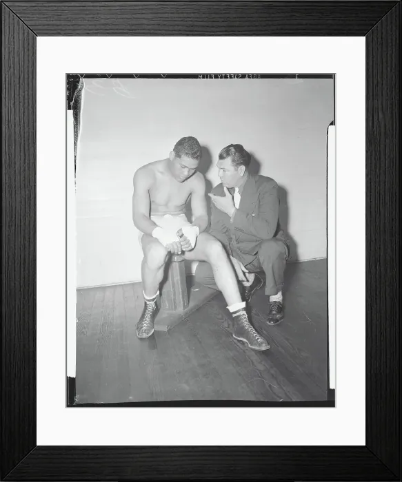Framed Print : Joe Louis and Jack Dempsey Framed Print : Joe Louis and Jack Dempsey