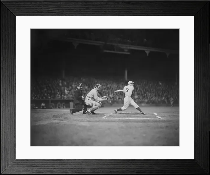 Framed Print : Pete Coscarart Striking Out at Ebbets Field Framed Print : Pete Coscarart Striking Out at Ebbets Field