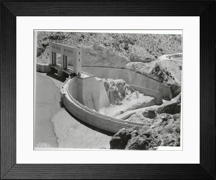 Framed Print : Mormon Flat Dam in Phoenix Framed Print : Mormon Flat Dam in Phoenix