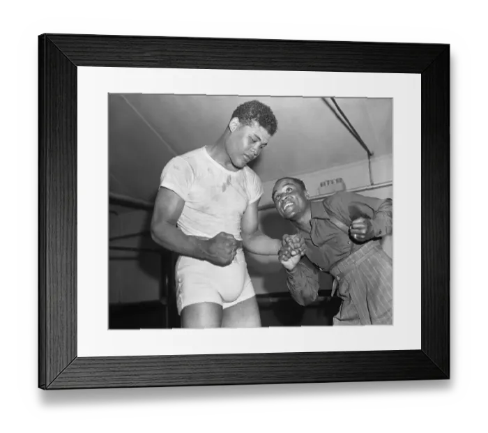 Framed Print : Henry Armstrong and Joe Louis Framed Print : Henry Armstrong and Joe Louis