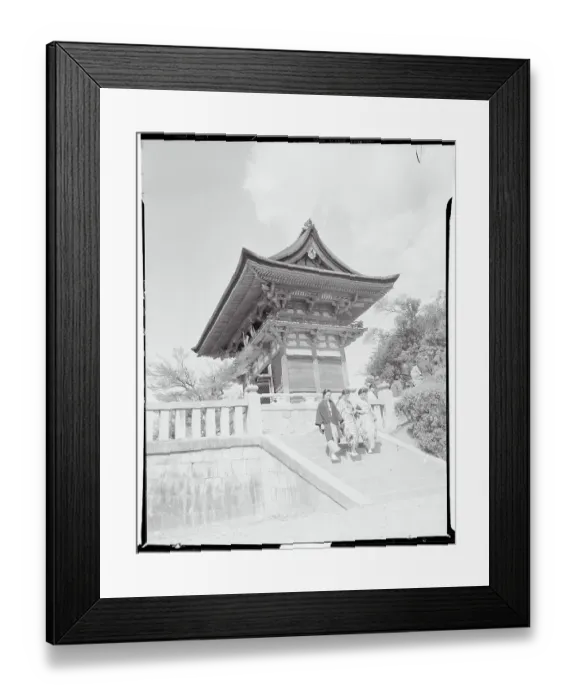 Framed Print : View of Kiyomizu Temple Framed Print : View of Kiyomizu Temple
