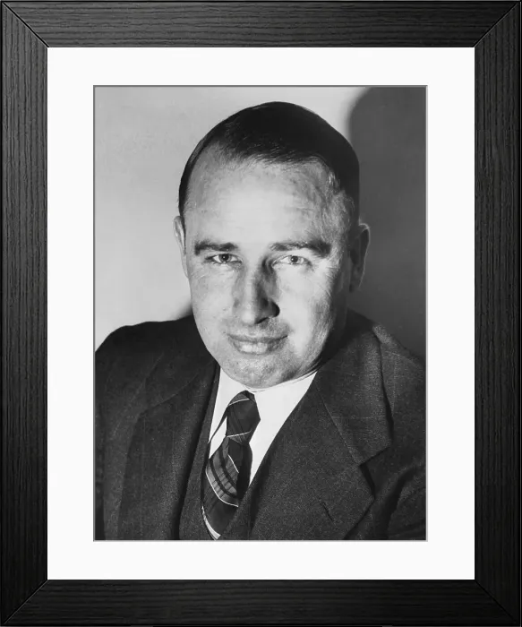 Framed Print : Portrait of William J. Reinhart Framed Print : Portrait of William J. Reinhart