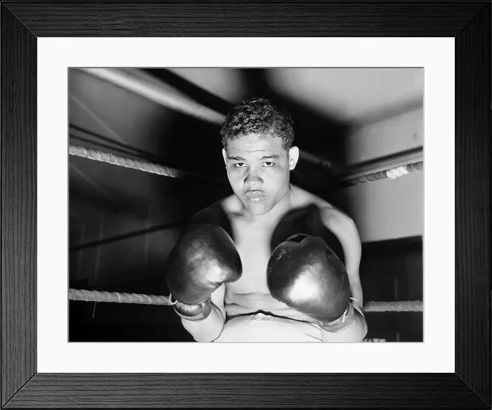 Framed Print : Joe Louis in the Ring Framed Print : Joe Louis in the Ring