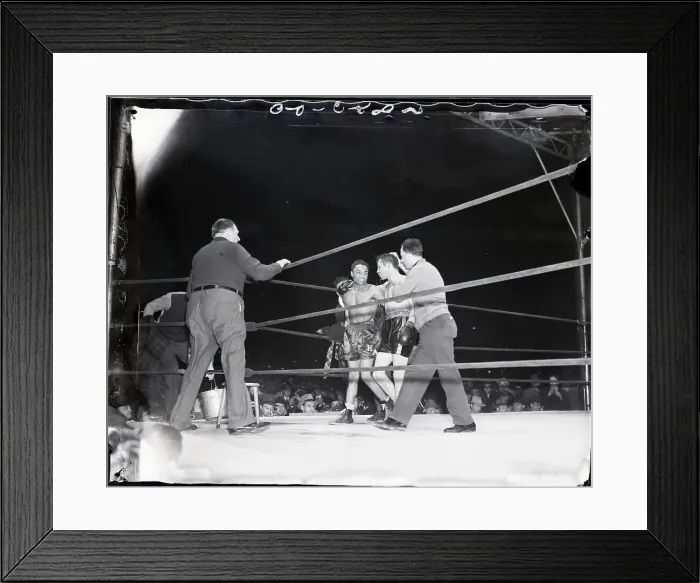 Framed Print : Henry Armstrong and Barney Ross Framed Print : Henry Armstrong and Barney Ross