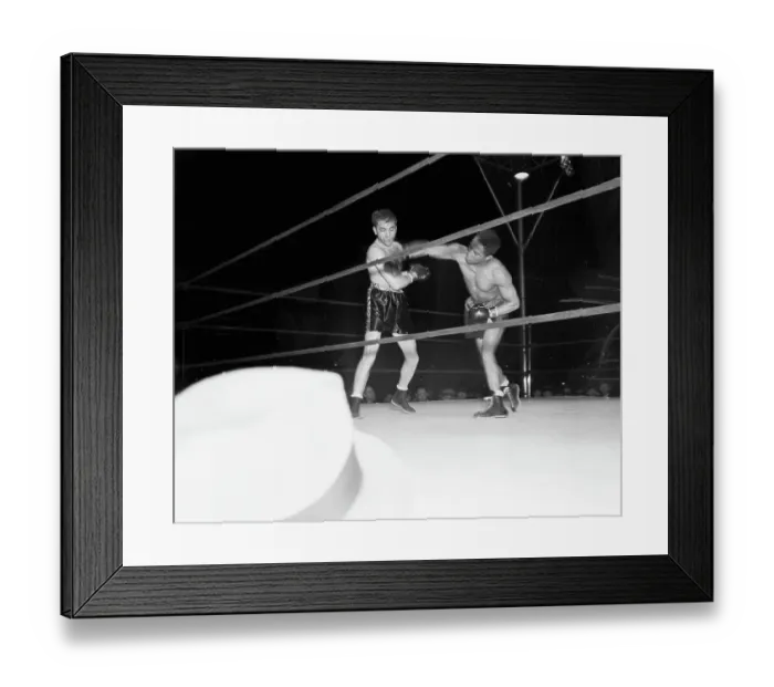 Framed Print : Henry Armstrong and Barney Ross Boxing Framed Print : Henry Armstrong and Barney Ross Boxing