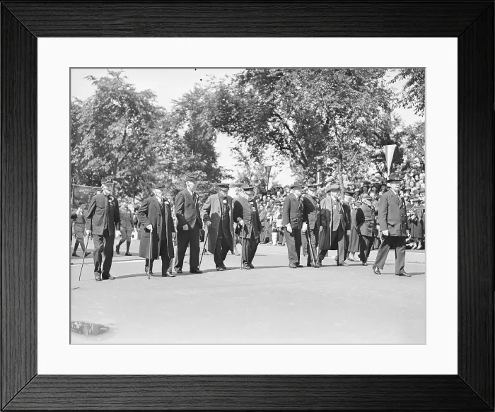 Framed Print : Veterans Marching in the Grand Army of the Republic Memorial Day Parade Framed Print : Veterans Marching in the Grand Army of the Republic Memorial Day Parade