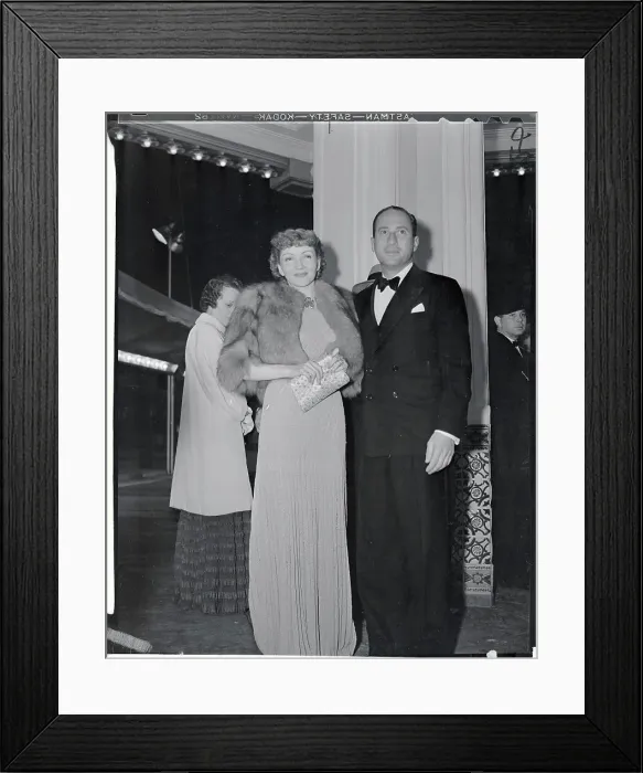 Framed Print : Claudette Claudette with Dr. Joel Pressman Framed Print : Claudette Claudette with Dr. Joel Pressman