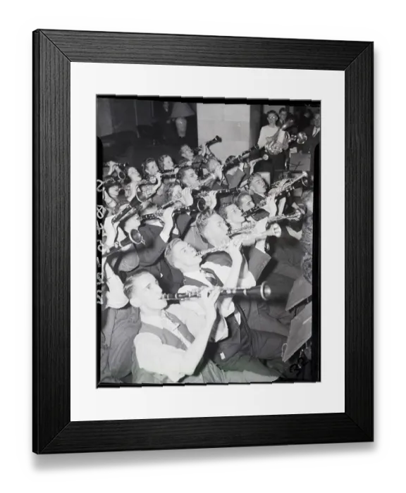 Framed Print : Clarinet Band Overview