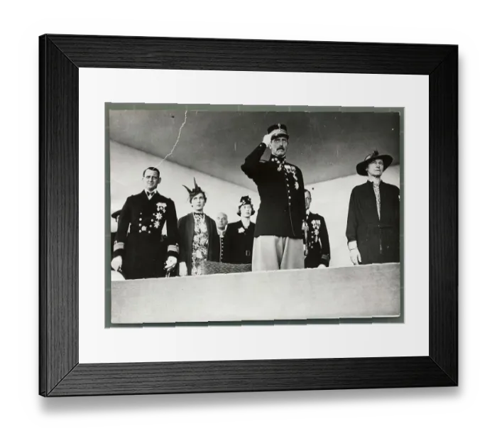 Framed Print : Demark's Royal Family Framed Print : Demark's Royal Family