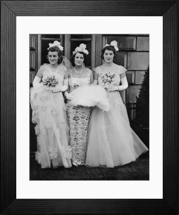 Framed Print : Rose Kennedy with Daughters Framed Print : Rose Kennedy with Daughters