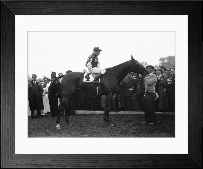 Framed Print : George Woolf on Pompoon Framed Print : George Woolf on Pompoon