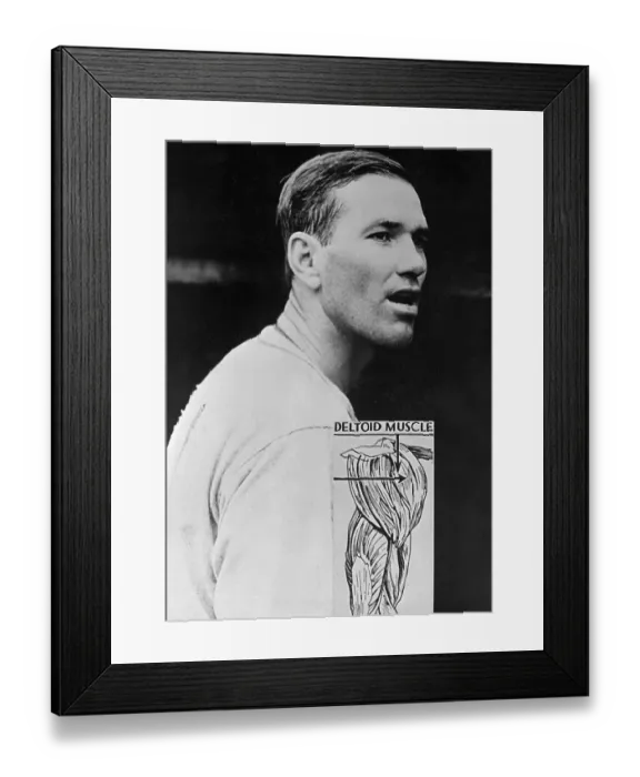 Framed Print : Portrait of Jerome (Dizzy) Dean Framed Print : Portrait of Jerome (Dizzy) Dean
