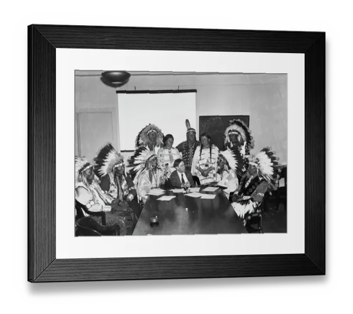 Framed Print : Colonel Tim McCoy's Wild West Show Hearing Framed Print : Colonel Tim McCoy's Wild West Show Hearing