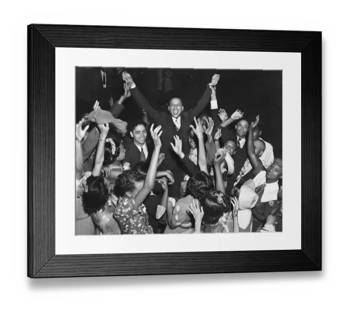 Framed Print : Cotton Carnival King on Beale Street Framed Print : Cotton Carnival King on Beale Street