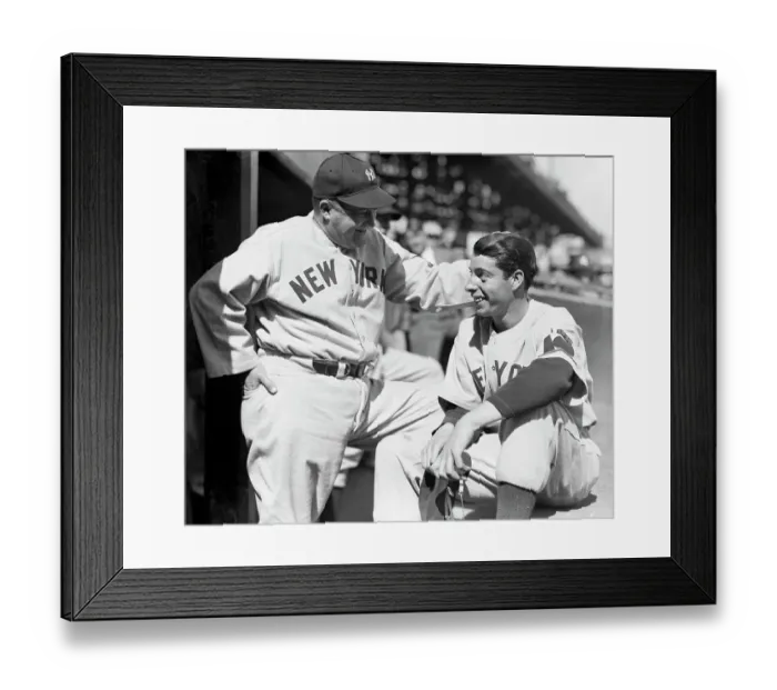 Framed Print : Joe McCarthy and DiMaggio in Uniform Framed Print : Joe McCarthy and DiMaggio in Uniform