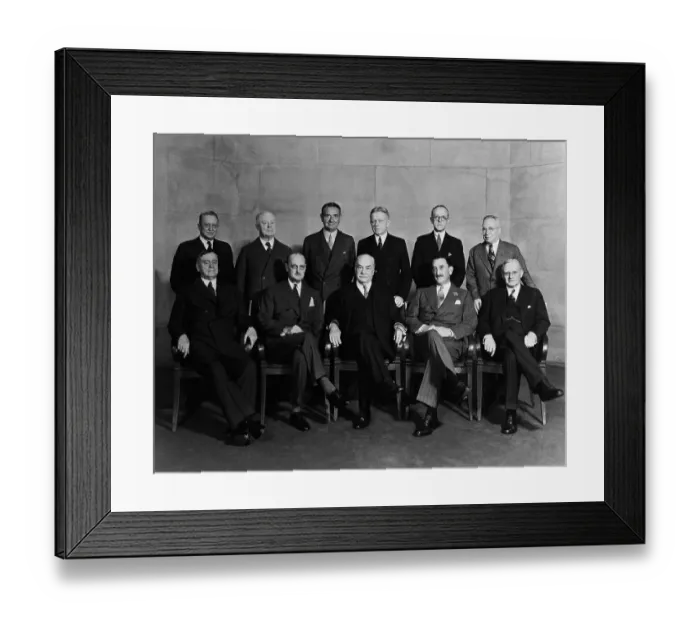 Framed Print : Portrait of the Pulitzer Prize Advisory Board