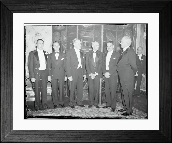 Framed Print : Henry Ford with Colleagues Framed Print : Henry Ford with Colleagues