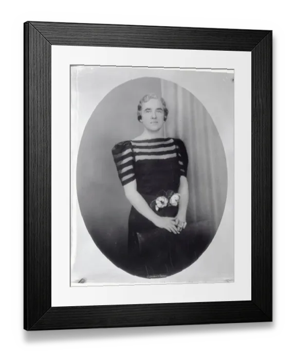 Framed Print : Portrait of Mrs. Henry M. Robert Jr Framed Print : Portrait of Mrs. Henry M. Robert Jr