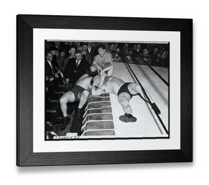 Framed Print : Babe Zaharias Wrestling in Olympics Framed Print : Babe Zaharias Wrestling in Olympics