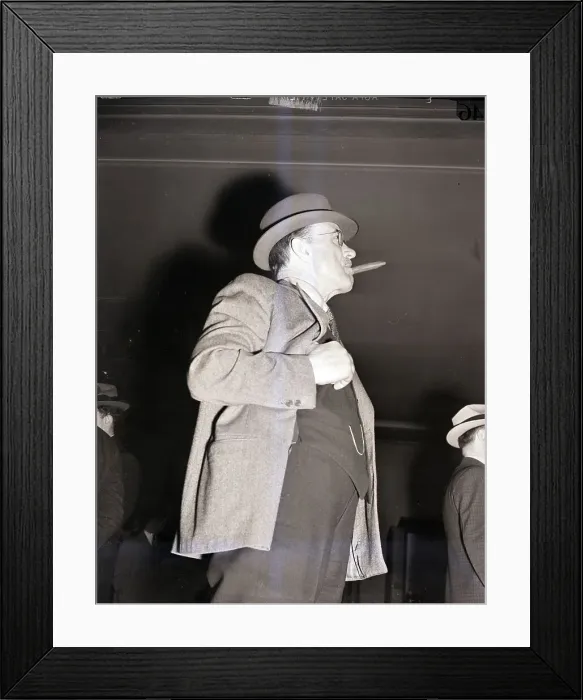 Framed Print : Trader at Mercantile Exchange Smoking Framed Print : Trader at Mercantile Exchange Smoking