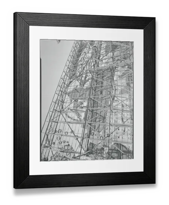 Framed Print : Painter Designing the Wrigley Sign Framed Print : Painter Designing the Wrigley Sign