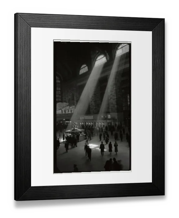 Framed Print : Grand Central Station with Window Focusing