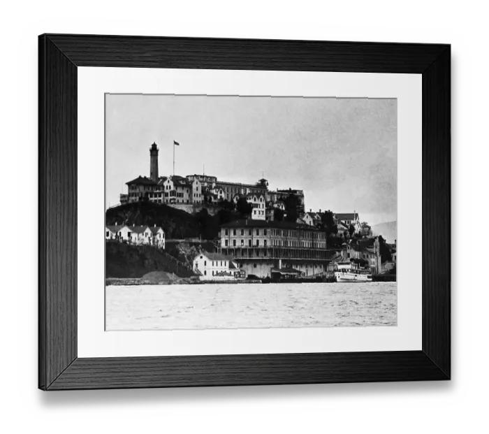 Framed Print : Alcatraz Island Framed Print : Alcatraz Island