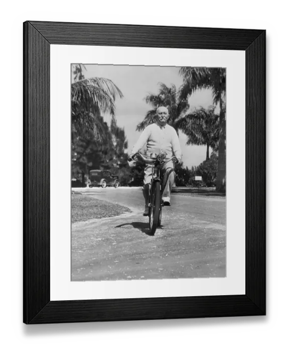 Framed Print : John Harvey Kellogg Age 86 Framed Print : John Harvey Kellogg Age 86