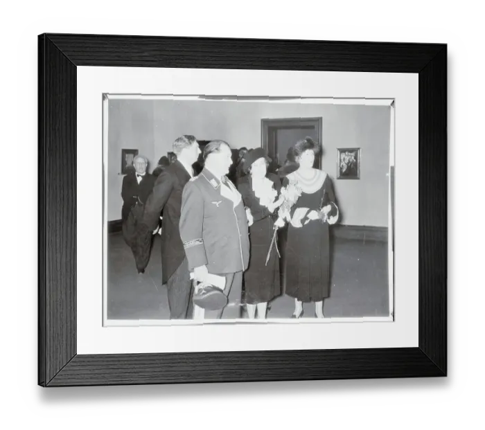 Framed Print : Hermann Goering at Art Exhibition Framed Print : Hermann Goering at Art Exhibition
