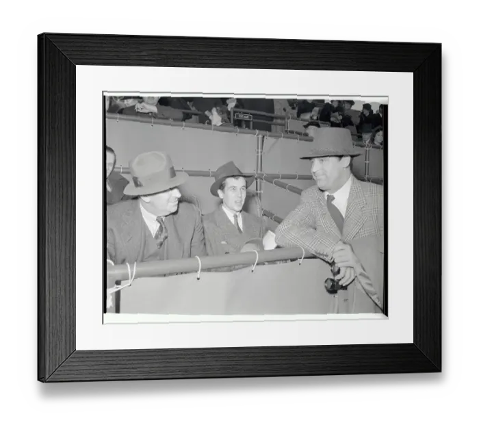 Framed Print : Cary Grant with Alfred Gwynne Vanderbilt and JH Stotler Framed Print : Cary Grant with Alfred Gwynne Vanderbilt and JH Stotler