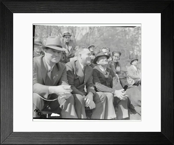Framed Print : Rogers Hornsby and Harry Kelly Sitting Together at Baseball School Framed Print : Rogers Hornsby and Harry Kelly Sitting Together at Baseball School