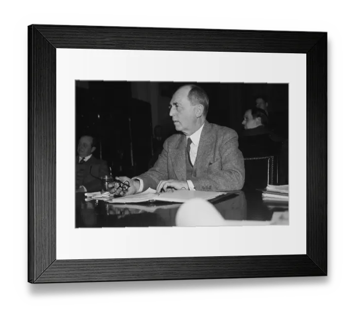 Framed Print : Admiral Leahy Testifying Before Congress Framed Print : Admiral Leahy Testifying Before Congress
