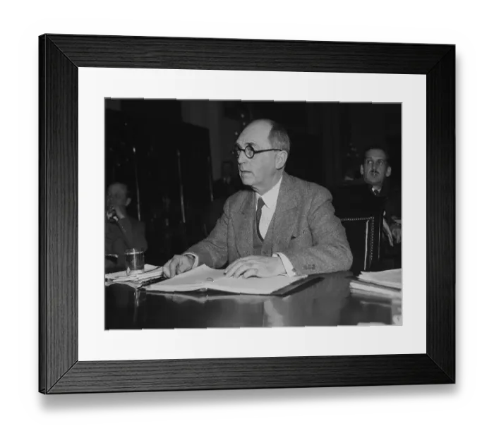 Framed Print : Admiral Leahy Testifying Before Congress Framed Print : Admiral Leahy Testifying Before Congress