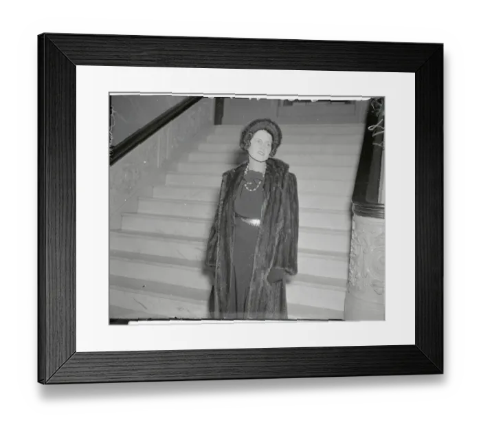 Framed Print : Portrait of Rose Elizabeth Fitzgerald Kennedy Framed Print : Portrait of Rose Elizabeth Fitzgerald Kennedy