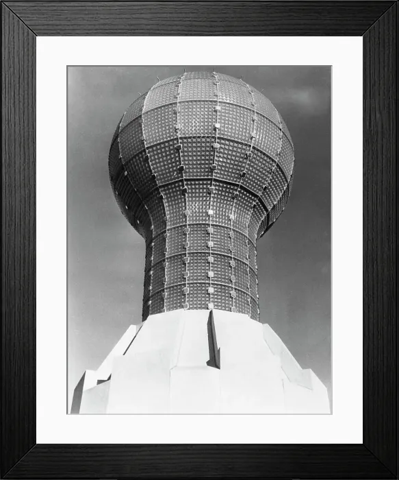 Framed Print : Giant Light Bulb Is Edison Memorial Framed Print : Giant Light Bulb Is Edison Memorial