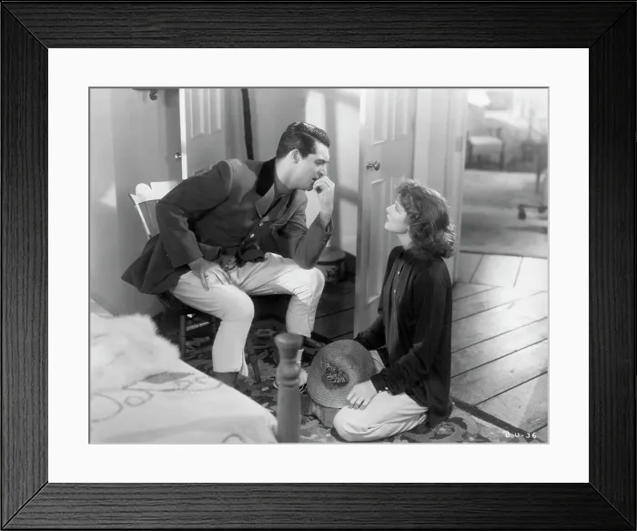 Framed Print : Cary Grant and Katharine Hepburn in Bringing Up Baby Framed Print : Cary Grant and Katharine Hepburn in Bringing Up Baby