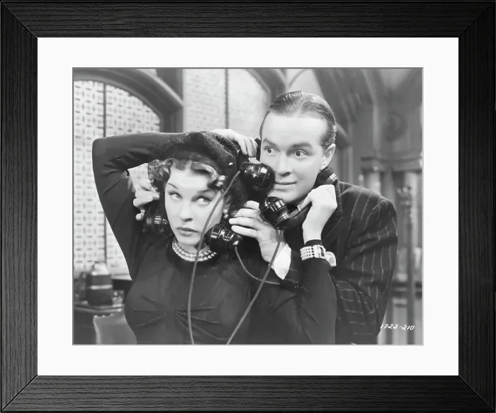 Framed Print : Bob Hope and Martha Raye Framed Print : Bob Hope and Martha Raye