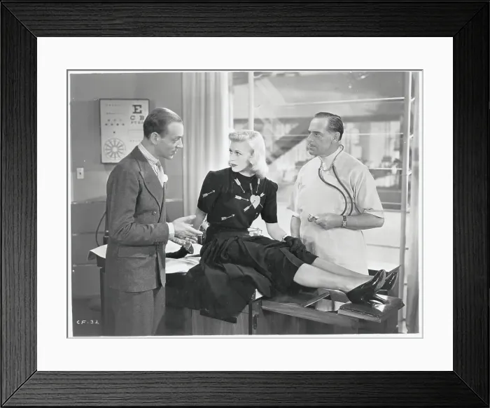 Framed Print : Rogers and Astaire in Carefree Framed Print : Rogers and Astaire in Carefree