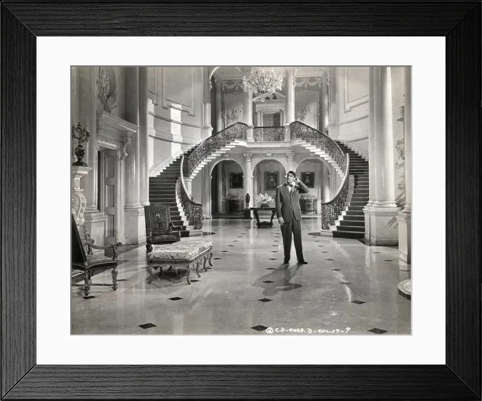 Framed Print : Cary Grant Looks Confused in Mansion Framed Print : Cary Grant Looks Confused in Mansion